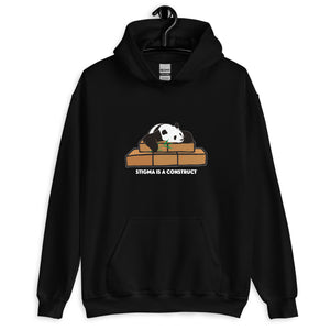 Stigma is a Construct Polar Bear Hoodie