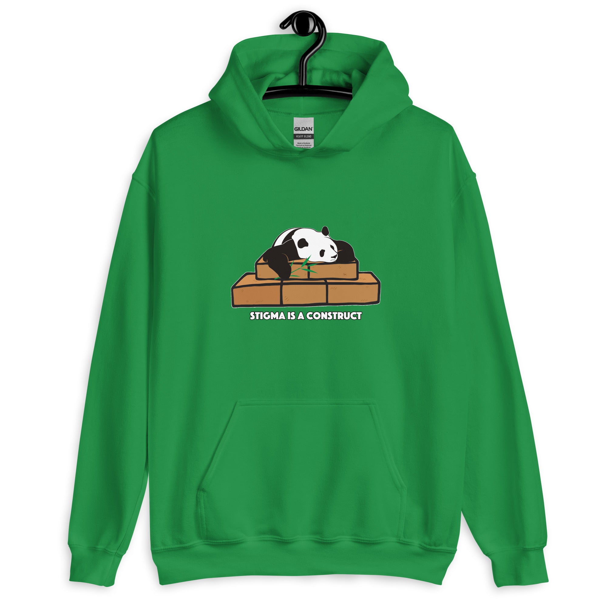 Stigma is a Construct Polar Bear Hoodie