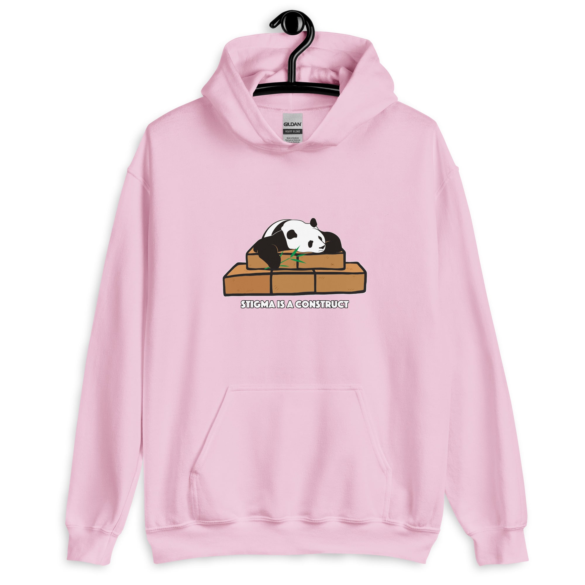 Stigma is a Construct Polar Bear Hoodie