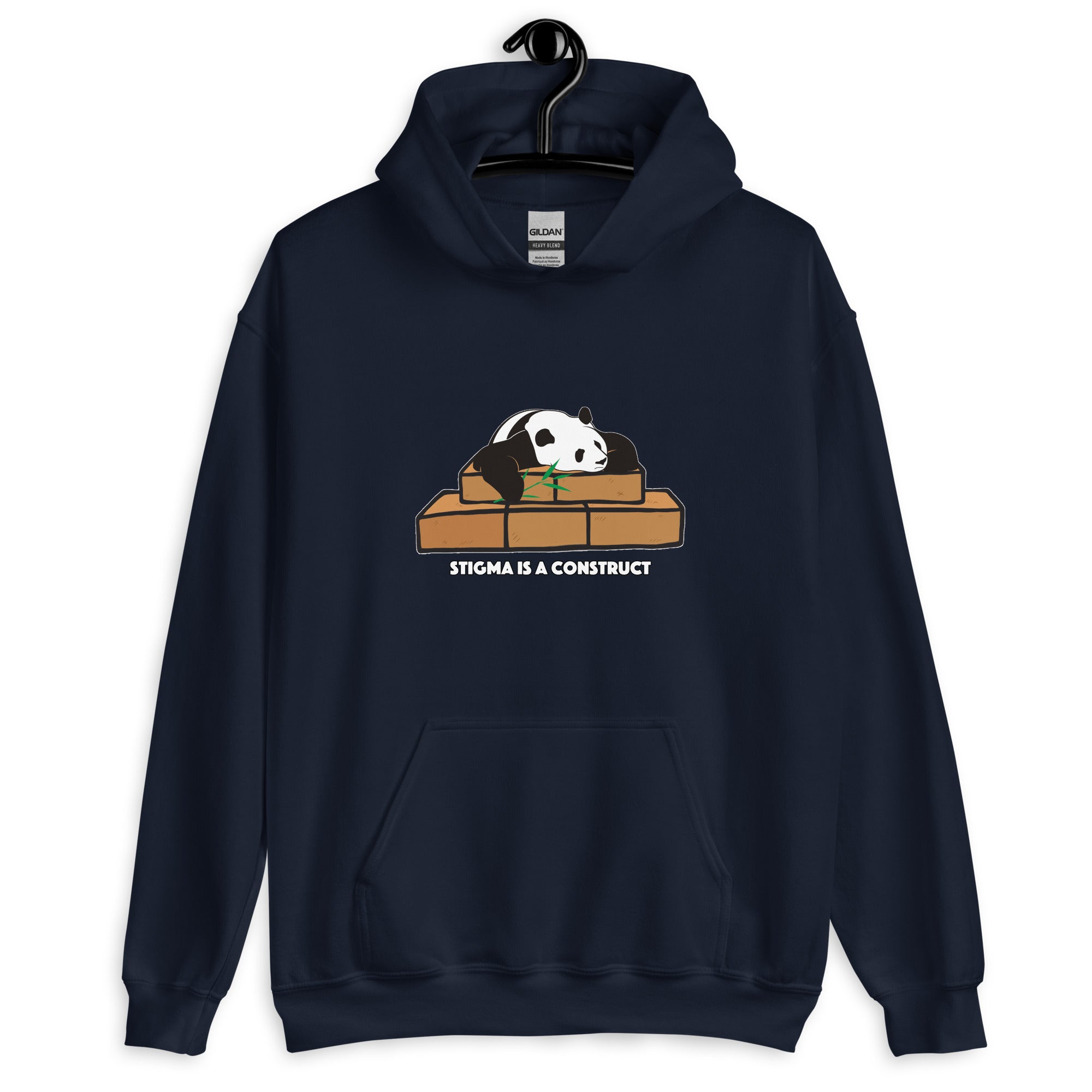 Stigma is a Construct Polar Bear Hoodie