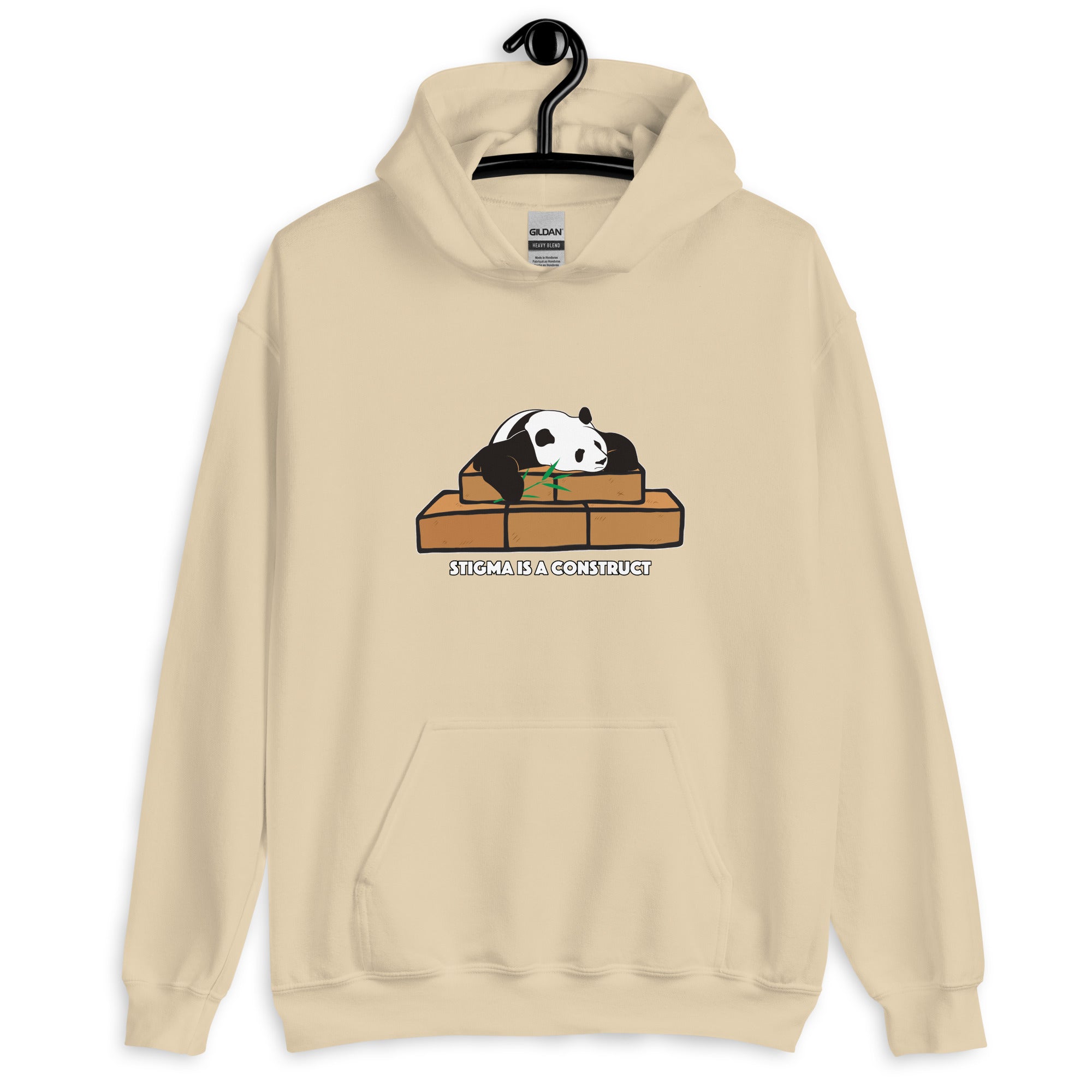 Stigma is a Construct Polar Bear Hoodie