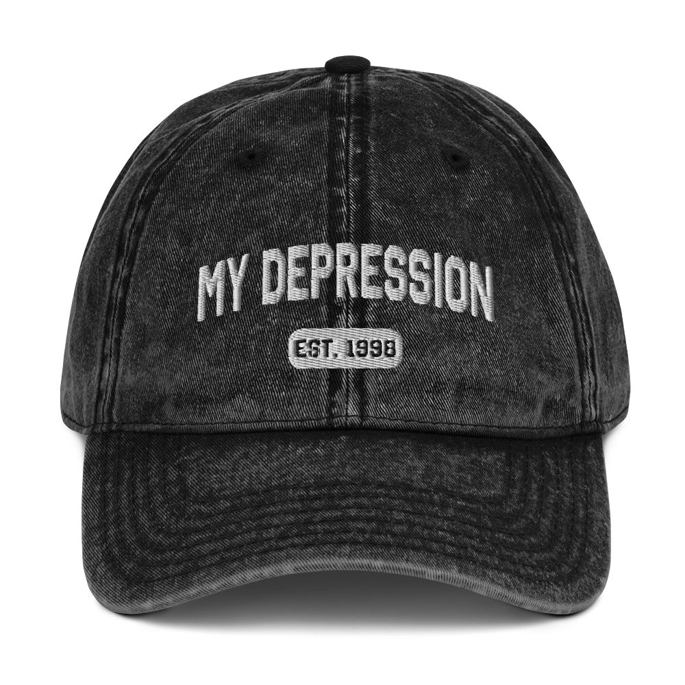 My Depression (Est.) Vintage Cotton Twill Cap