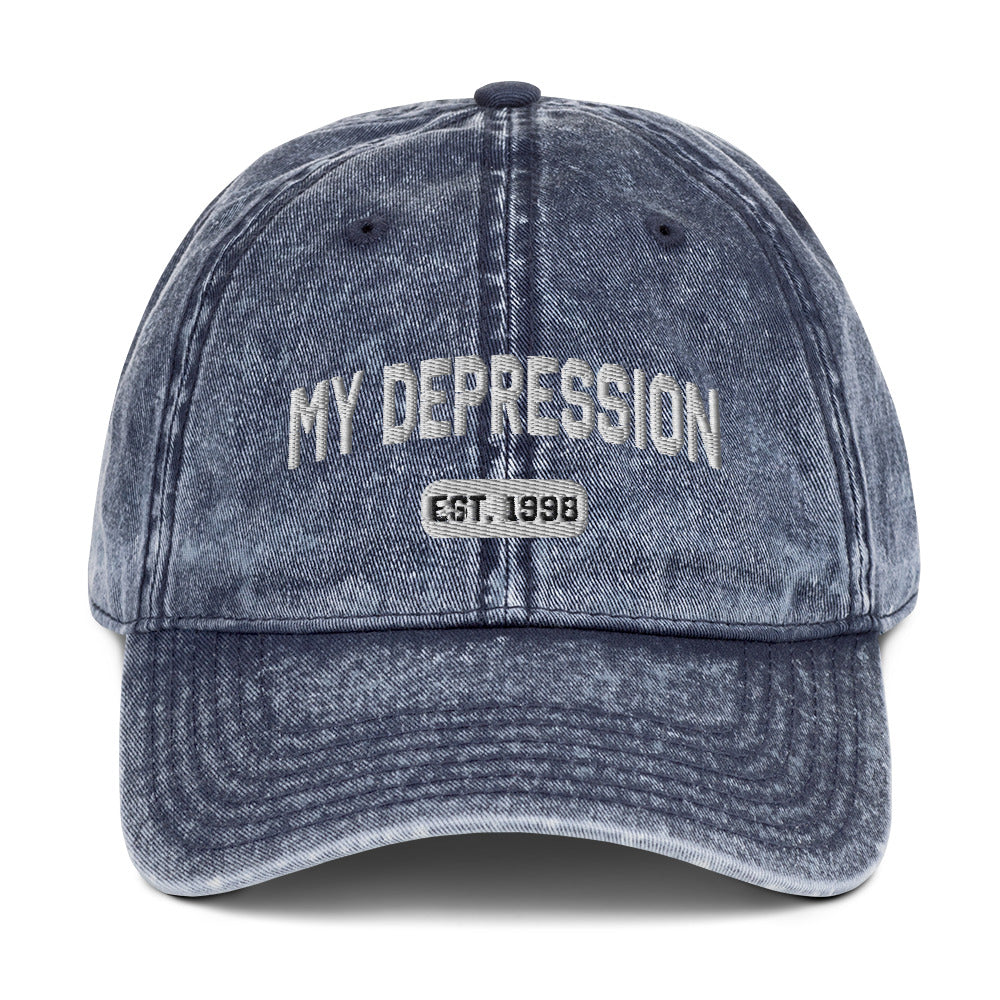 My Depression (Est.) Vintage Cotton Twill Cap